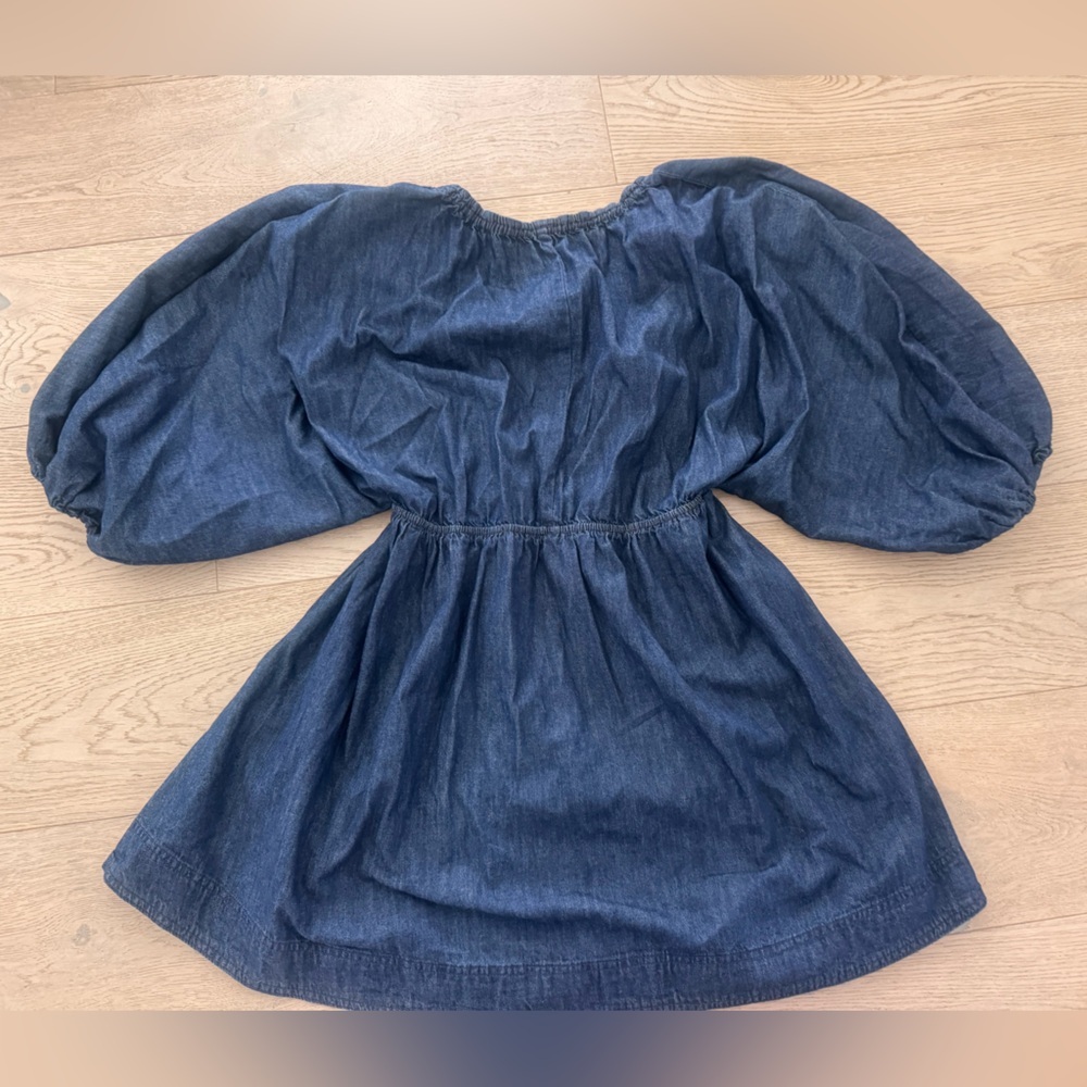 Free People Portia Denim Mini dress size XS - Picture 10 of 11